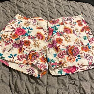 Floral summer shorts